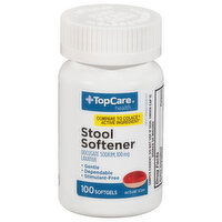 TopCare Stool Softener, 100 mg, Softgels - 100 Each 