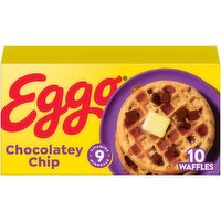 Eggo Frozen Waffles, Chocolatey Chip - 12.3 Ounce