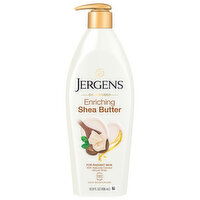 Jergens Moisturizer, Enriching, Shea Butter - 16.8 Fluid ounce 