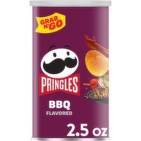 Pringles Potato Crisps Chips, BBQ, Grab N' Go Snack Pack - 2.5 Ounce