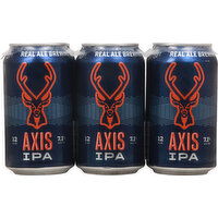 Real Ale Brewing Co Beer, Axis IPA - 6 Each 