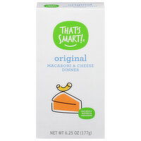 That's Smart! Macaroni & Cheese Dinner, Original - 6.25 Ounce 