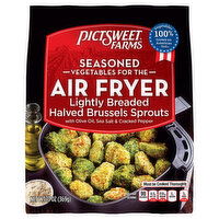 Pictsweet Farms Seasoned Vegetables for the Air Fryer Halved Lightly Breaded Brussels Sprouts - 13 Ounce 