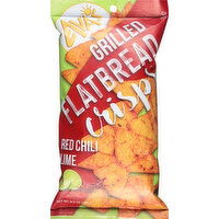 Ava's Flatbread Crisps, Grilled, Red Chili Lime - 6.5 Ounce 