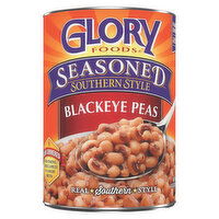 Glory Foods Blackeye Peas, Southern Style, Seasoned - 14.5 Ounce 