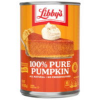 Libby's Pumpkin, 100% Pure - 15 Ounce 