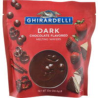 Ghirardelli Melting Wafers, Dark Chocolate Flavored - 10 Ounce 