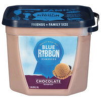 Blue Ribbon Classics Frozen Dairy Dessert, Chocolate - 1 Gallon 