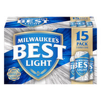 Milwaukee's Best Light Beer, 15 Pack - 15 Each 