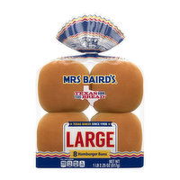 Mrs Baird's  Large Hamburger Buns ( 8 count ) - 8 Each 