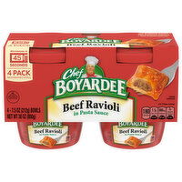 Chef Boyardee Beef Ravioli, 4 Pack - 4 Each 