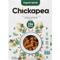 Chickapea Spirals, Organic - 8 Ounce 