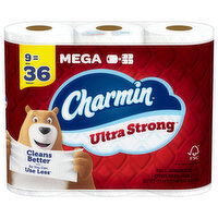 Charmin Bathroom Tissues, 2-Ply - 9 Each 