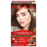Revlon 51 Light Brown Vegan Keratin Permanent Hair Color - 1 Each