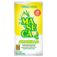 Maseca A fine corn masa flour made of yellow corn. Ideal for making masa for tortillas. - 2 Pound 