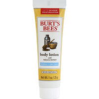 Burt's Bees Body Lotion, Milk & Honey, Normal to Dry Skin - 1 Ounce 