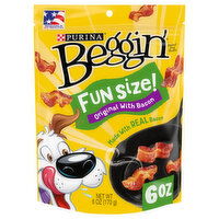 Beggin' Dog Treats, Original with Bacon, Fun Size