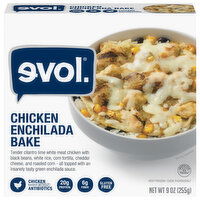 Evol. Chicken Enchilada Bake - 9 Ounce 