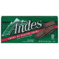 Andes Creme de Menthe Thins - 28 Each 