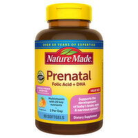 Nature Made Prenatal, Orange Scent, Softgels, Value Size - 90 Each 