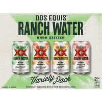 Dos Equis Ranch Water, Variety Pack - 12 Each 