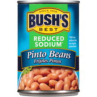 Bush's Best Reduced Sodium Pinto Beans - 16 Ounce 