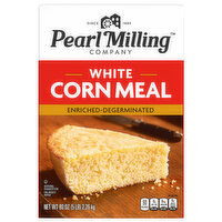 Pearl Milling Company Corn Meal, White - 80 Ounce 