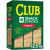 Club Crackers, Original, Snack Stacks - 12.5 Ounce