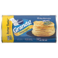 Pillsbury Biscuits, Butter Tastin', Flaky Layers - 8 Each 