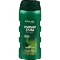 TopCare Body Wash, Invigorating Green - 18 Fluid ounce 