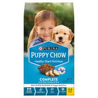 Puppy Chow Puppy Food, Healthy Start Nutrition, Complete - 4.4 Pound 