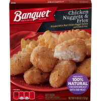 Banquet Banquet Chicken Nuggets & Fries, 4.85 Ounce 