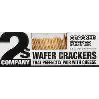 2s Company Wafer Crackers, Cracked Pepper