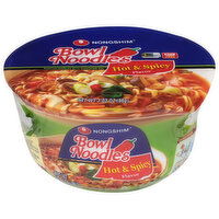 Nongshim Bowl Noodles, Hot & Spicy Flavor