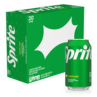 Sprite Lemon Lime Soda - 20 Each 