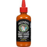 Melinda's Wing Sauce and Condiment, Ghost Pepper, Creamy Style - 12 Fluid ounce 