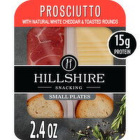 Hillshire Farm Small Plates, Prosciutto Deli Lunch Meat with White Cheddar Cheese - 2.4 Ounce 