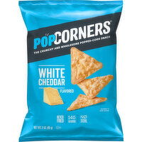 PopCorners Popped-Corn Snack, White Cheddar Flavored - 3 Ounce