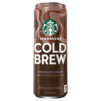 Starbucks Coffee Drink, Chocolate Cream, Premium, Cold Brew - 11 Fluid ounce 