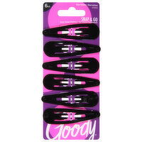 Goody Barrettes, Snap & Go - 6 Each