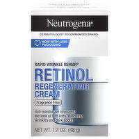 Neutrogena Regenerating Cream, Retinol, Fragrance Free - 1.7 Ounce 