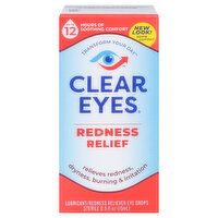 Clear Eyes Eye Drops, Redness Relief