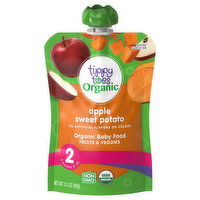 Tippy Toes Baby Food, Apple Sweet Potato, 2 (6 months & up)