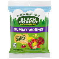 Black Forest Gummy Worms - 6 Ounce 