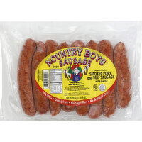 Kountry Boys Sausage, Pork and Beef, Smoked, Family Pack!