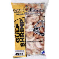 Paul Piazza Shrimp, Brown, Gulf, Wild Caught, Headless - 2 Pound 