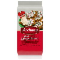 Archway Cookies, Iced Gingerbread - 6 Ounce 