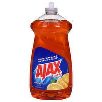 Ajax Dish Liquid, Orange Scent, Triple Action