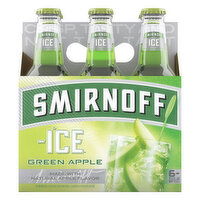 Smirnoff Malt Beverage, Green Apple - 6 Each 