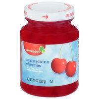 Brookshire's Red Maraschino Cherries - 10 Ounce 